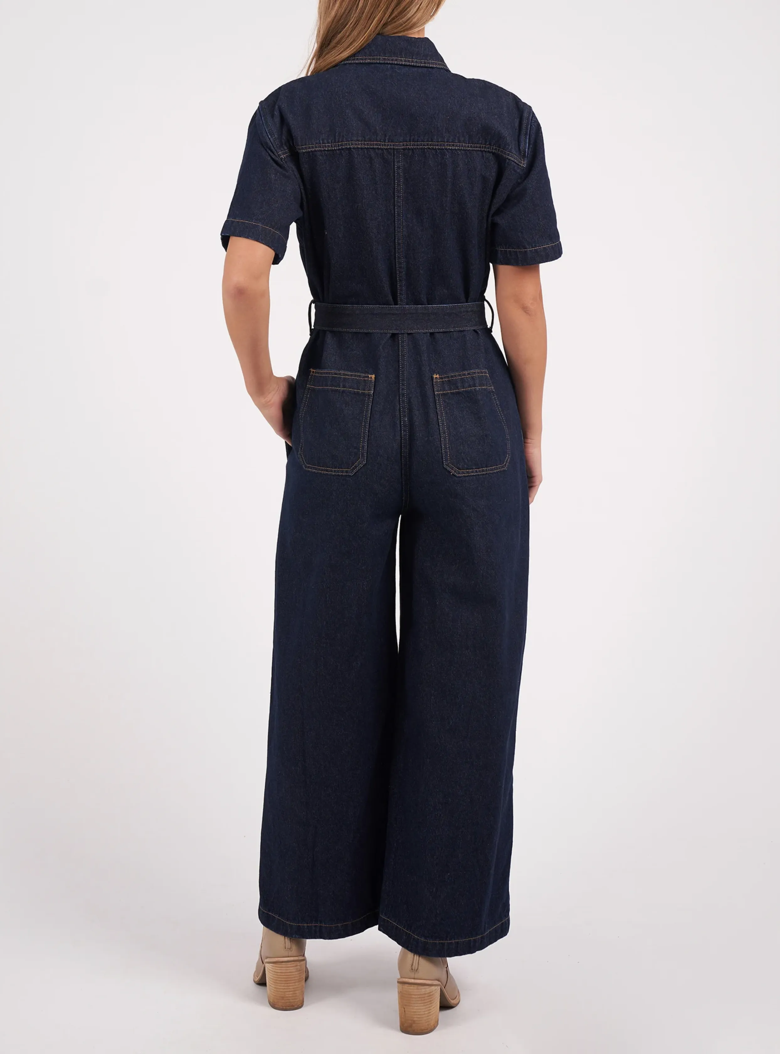 LORENA JUMPSUIT - Indigo Denim