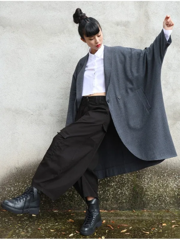 Lurdes Bergada Oversized Fleece Coat 470 - 2 Colours