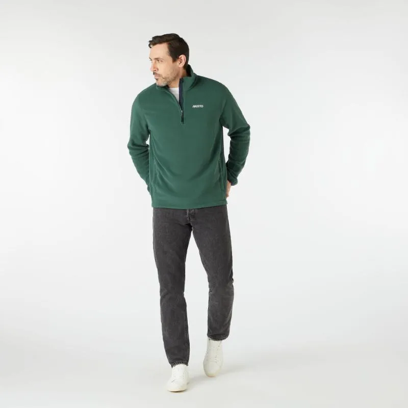 Musto Snug 2.0 Mens Polartec 1/4 Zip Fleece - Darkest Spruce