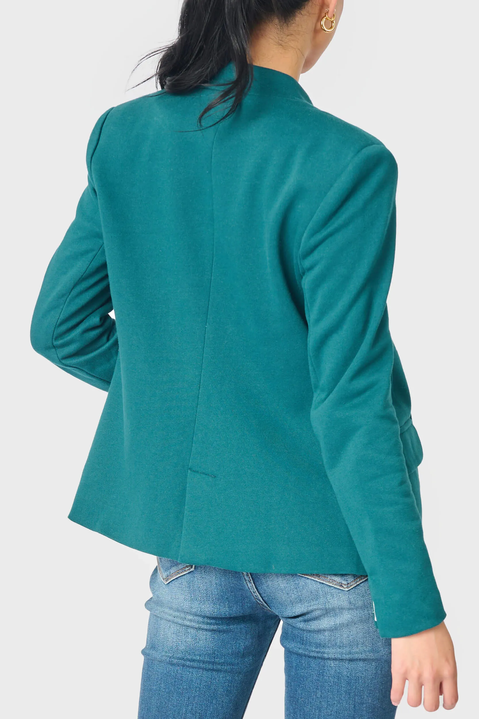 Notch Collar Blazer