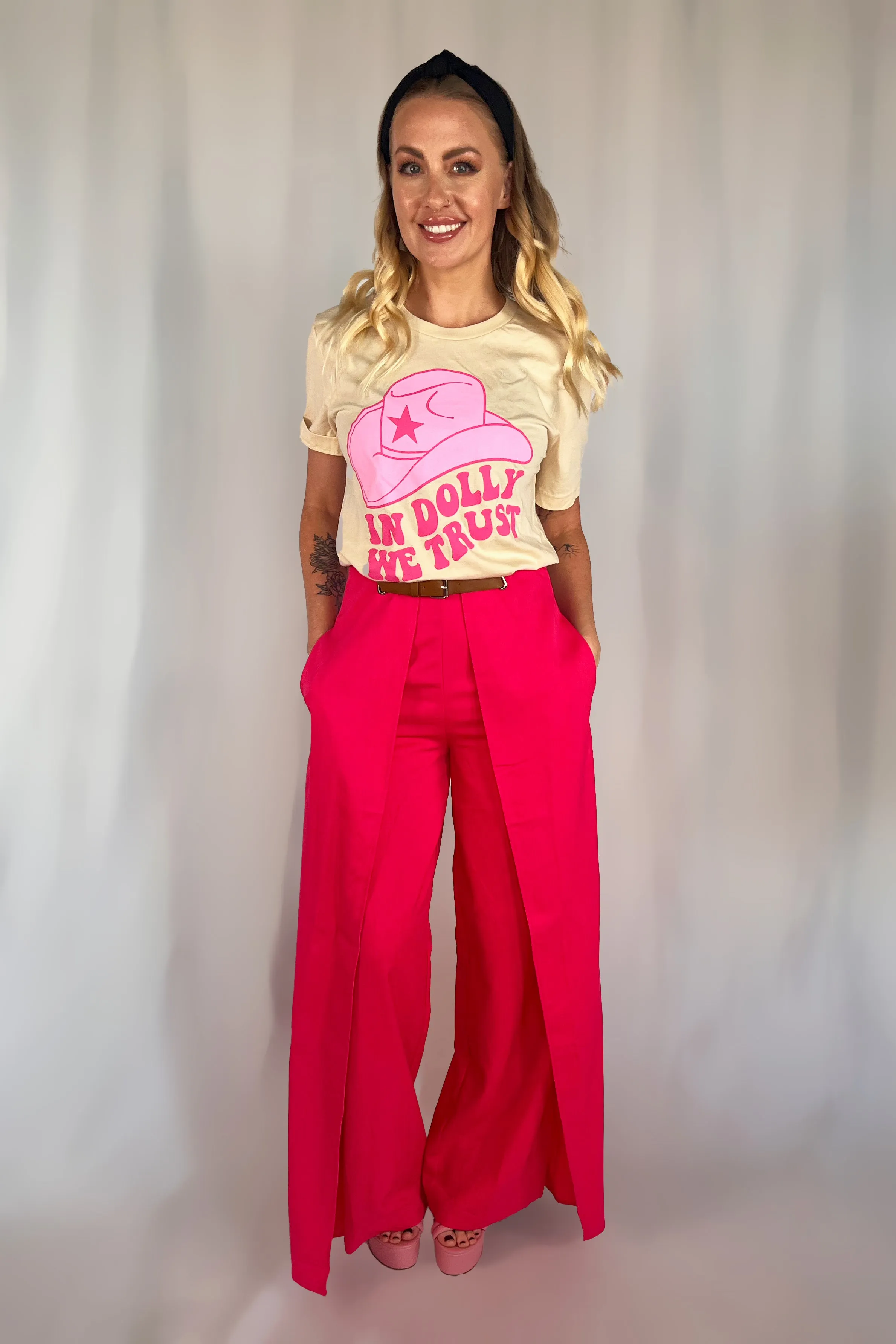 Pink Chap Pant