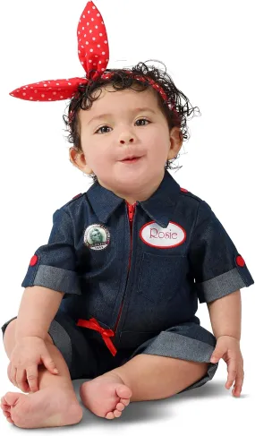Princess Paradise Newborn Rosie the Riveter Costume