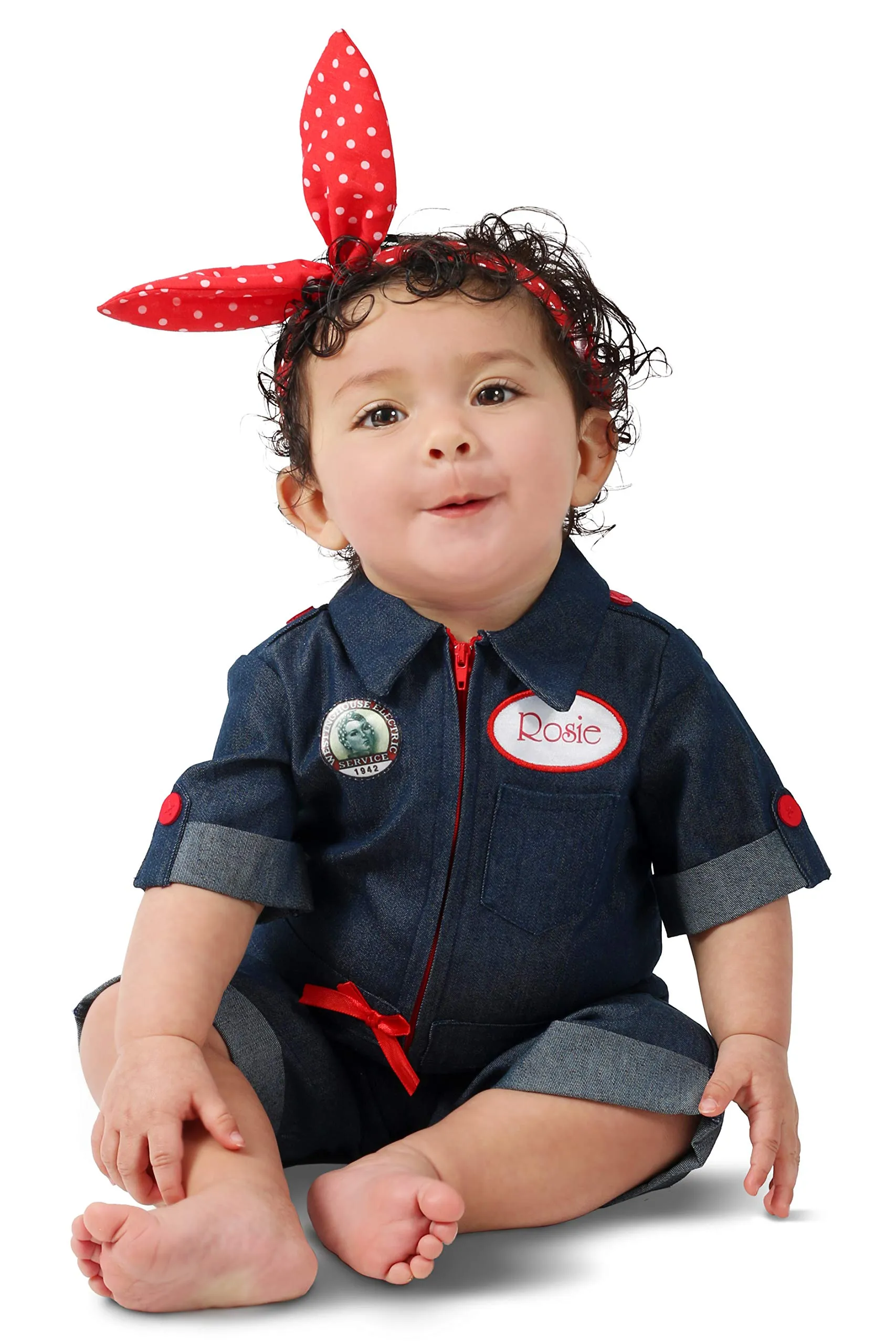 Princess Paradise Newborn Rosie the Riveter Costume