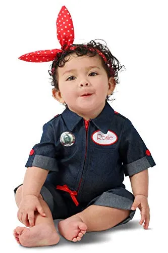 Princess Paradise Newborn Rosie the Riveter Costume