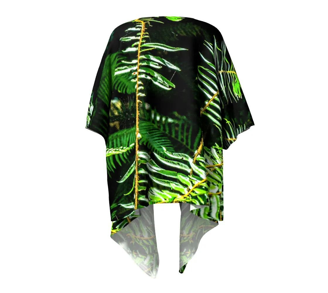 Rainforest Draped Kimono