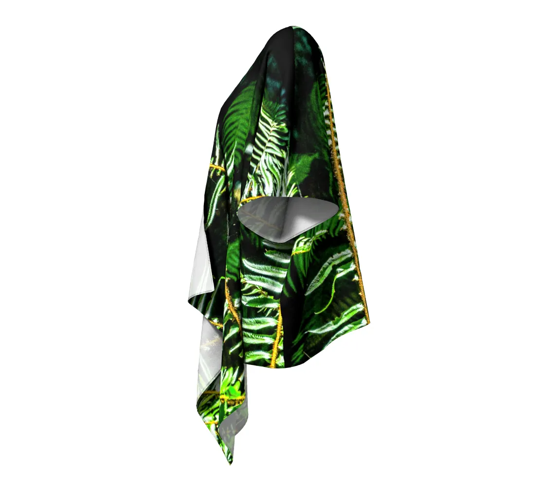 Rainforest Draped Kimono