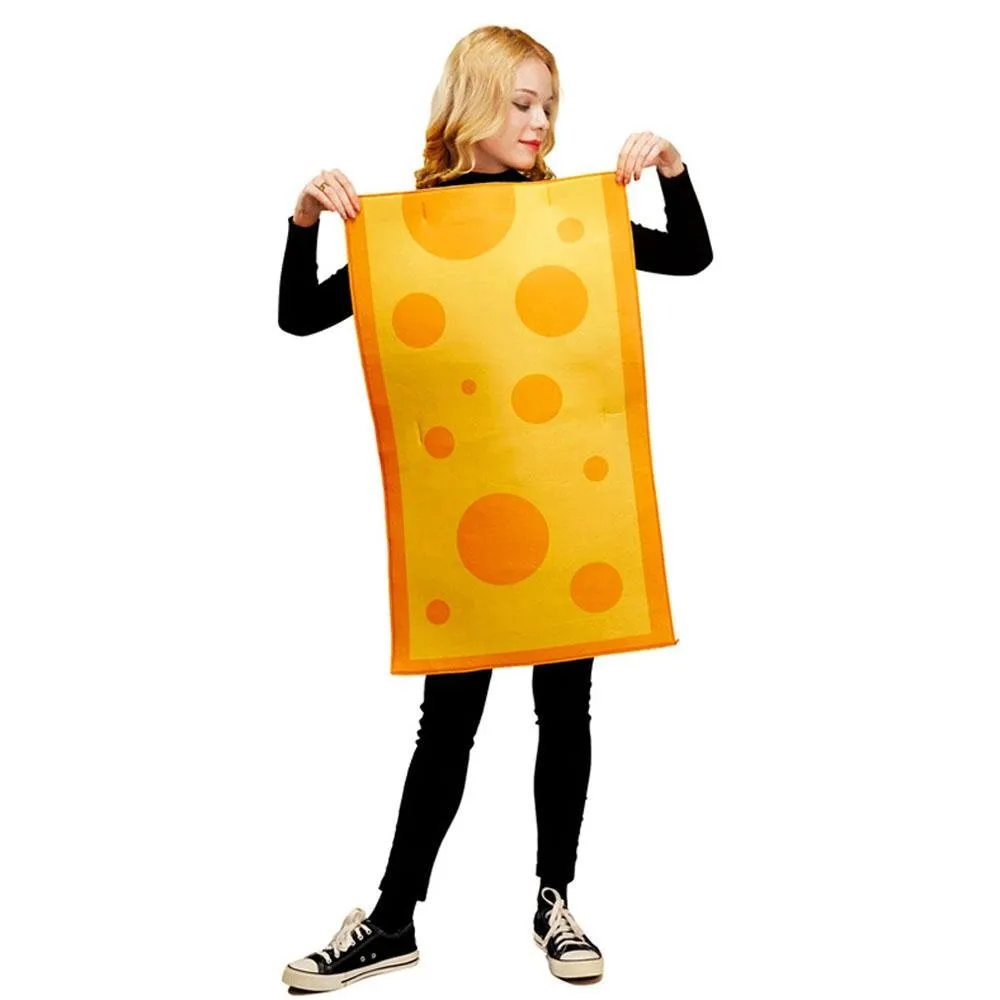 Red Wine Bottle Cheese Adult Couples Funny Party Costume For Women Men
