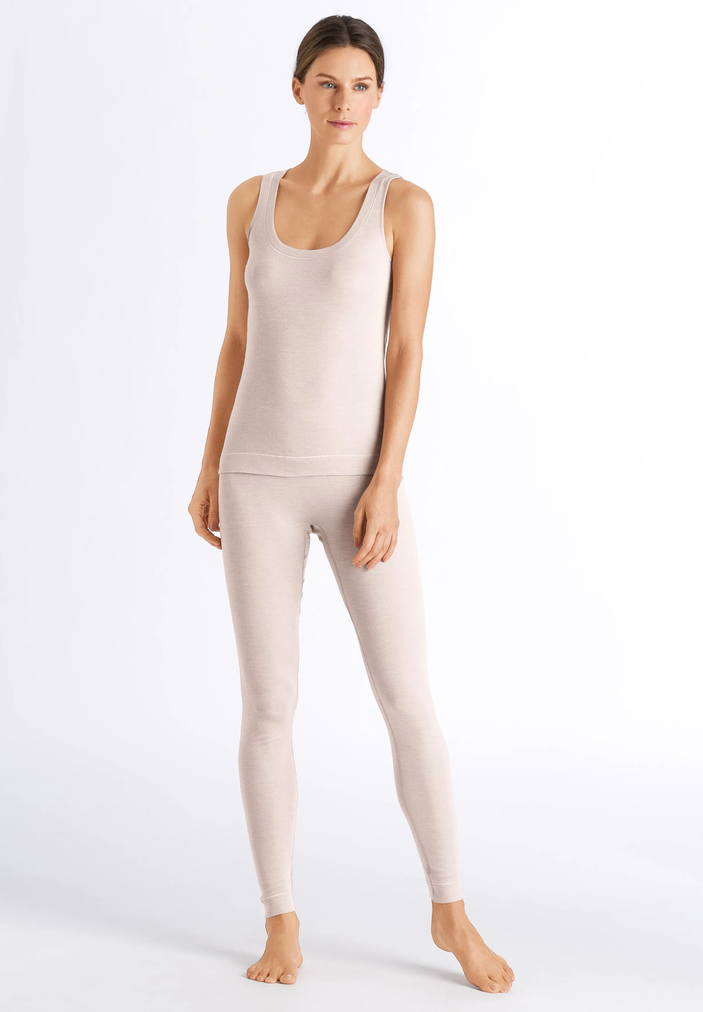 Silk/Cashmere Silk And Cashmere Scoop Neck Tank Top | Vanilla 71653-1203