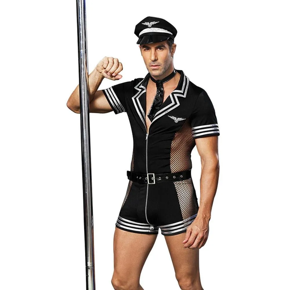 Stag Do Party Fancy Dress Costume Police Sailor Jumpsuit For Men