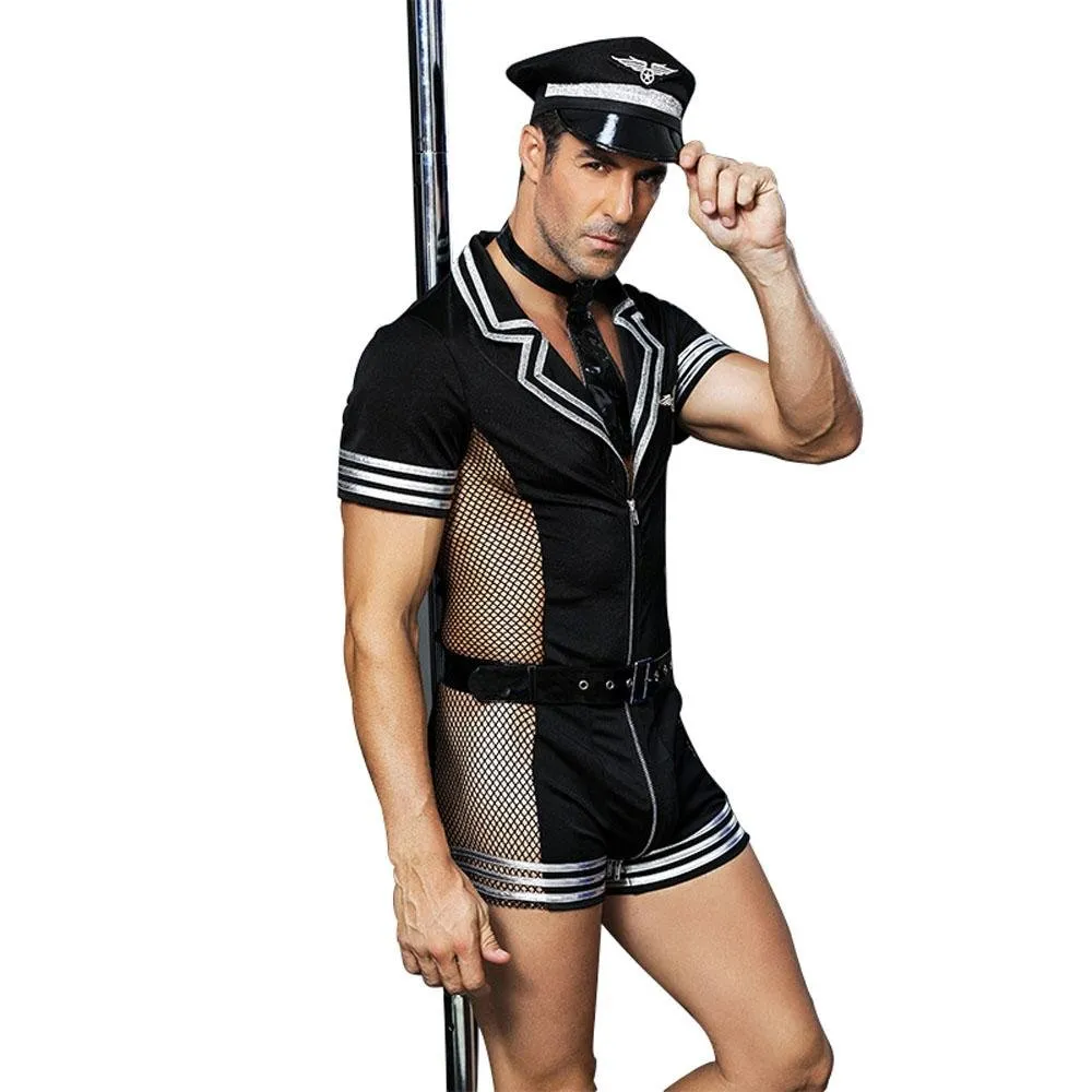 Stag Do Party Fancy Dress Costume Police Sailor Jumpsuit For Men