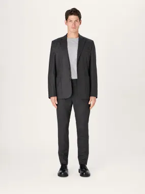 The 24 Suit Wool || Charcoal | Merino Wool Flannel