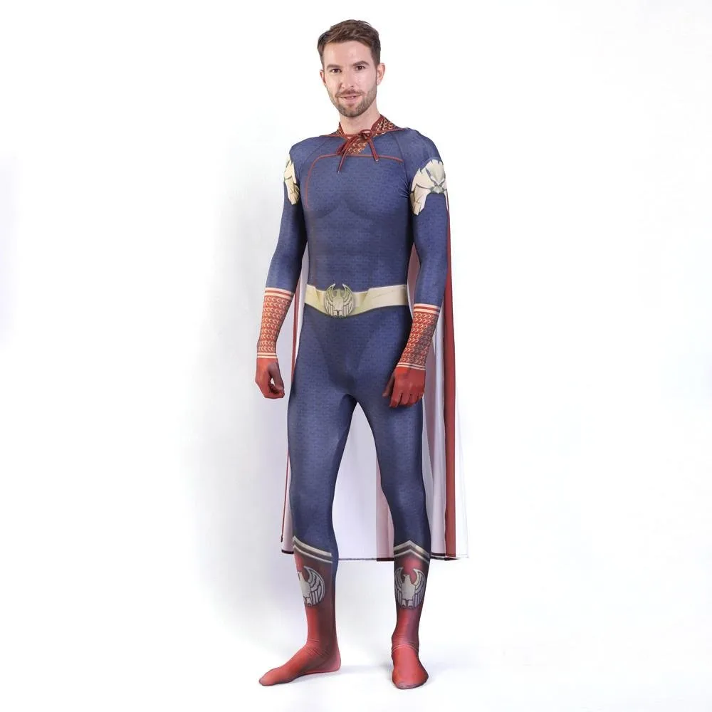 The Boys Homelander The Deep Starlight A-train Halloween Costumes Cosplay Jumpsuit Adult Kids
