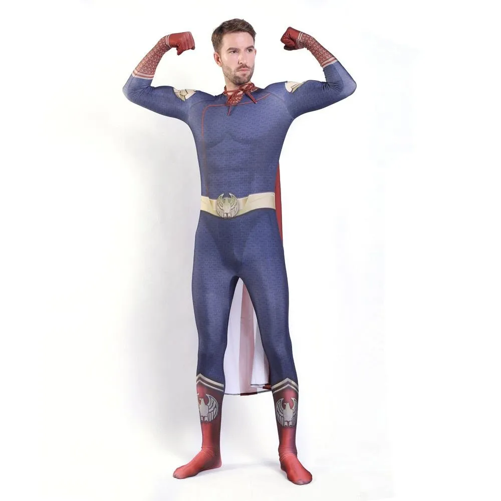 The Boys Homelander The Deep Starlight A-train Halloween Costumes Cosplay Jumpsuit Adult Kids