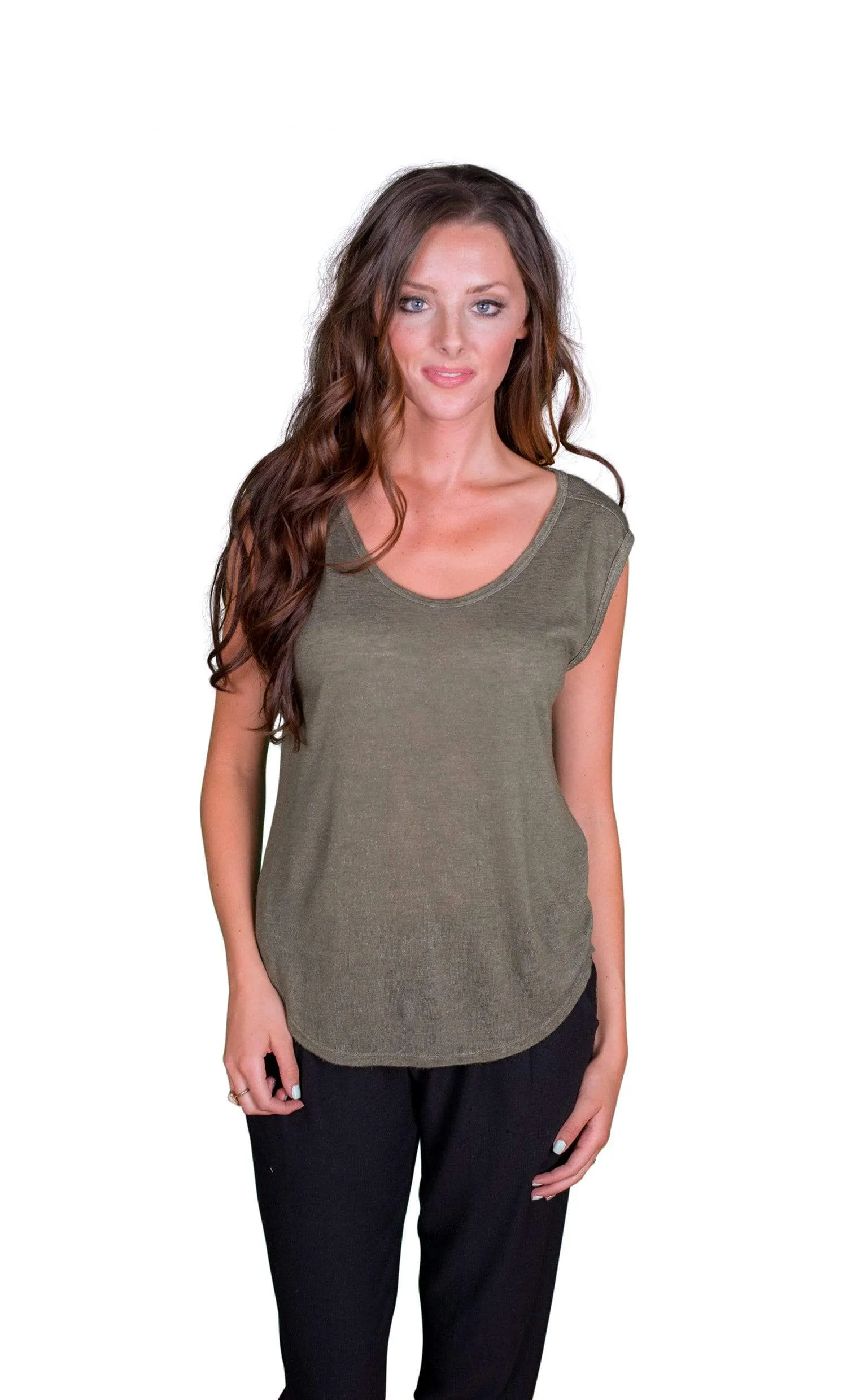 Velvet by Graham & Spencer Geralyn Cap Sleeve Top