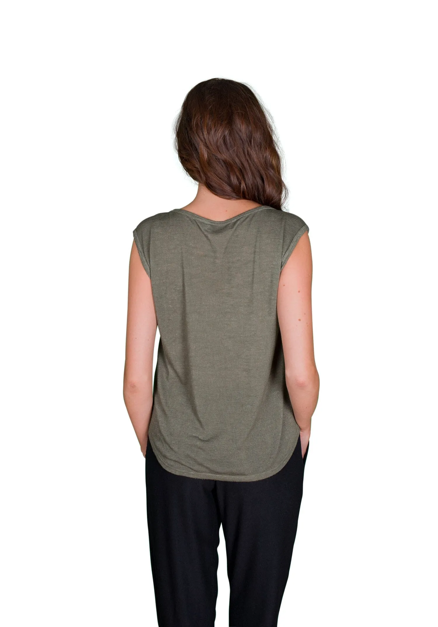Velvet by Graham & Spencer Geralyn Cap Sleeve Top