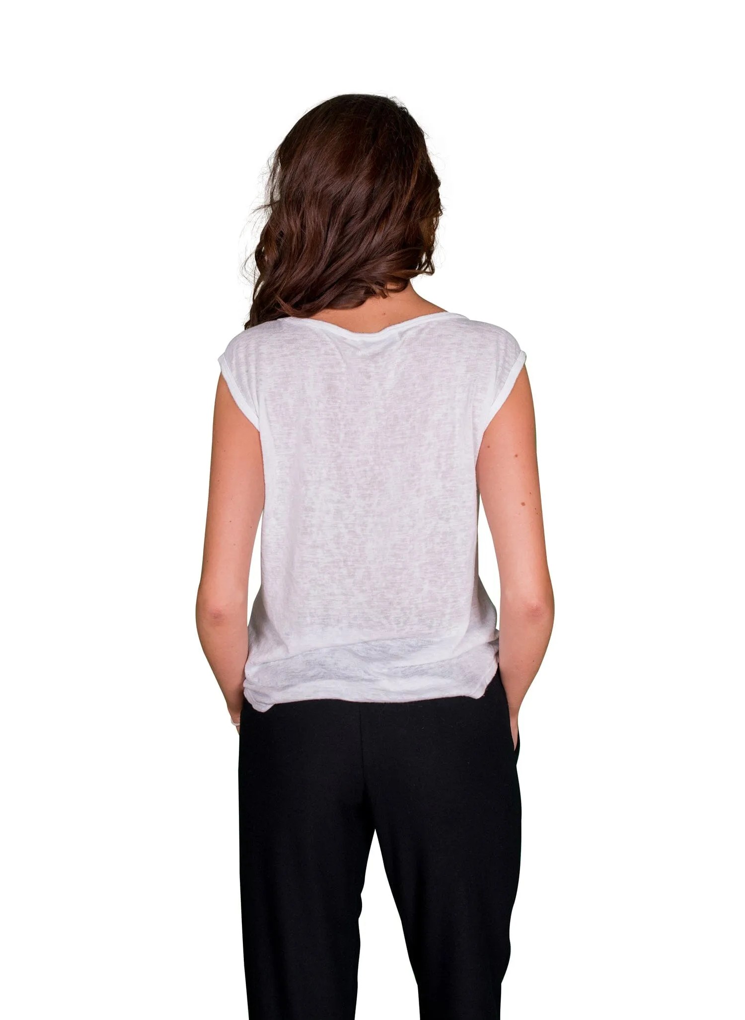 Velvet by Graham & Spencer Geralyn Cap Sleeve Top