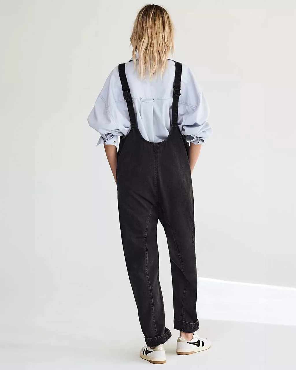 We The Free High Roller Jumpsuit - Mineral Black