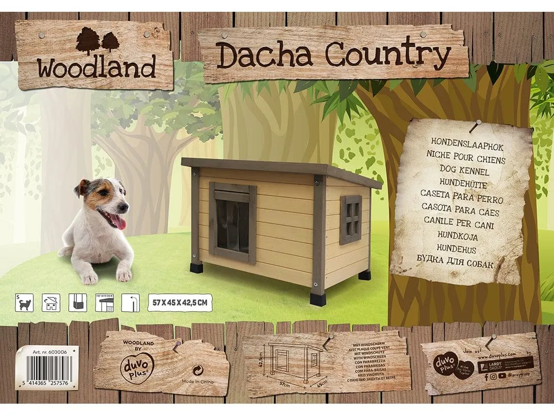 WOODLAND ANIMAL CAGE DACHA COUNTRY 57x45x42,5cm